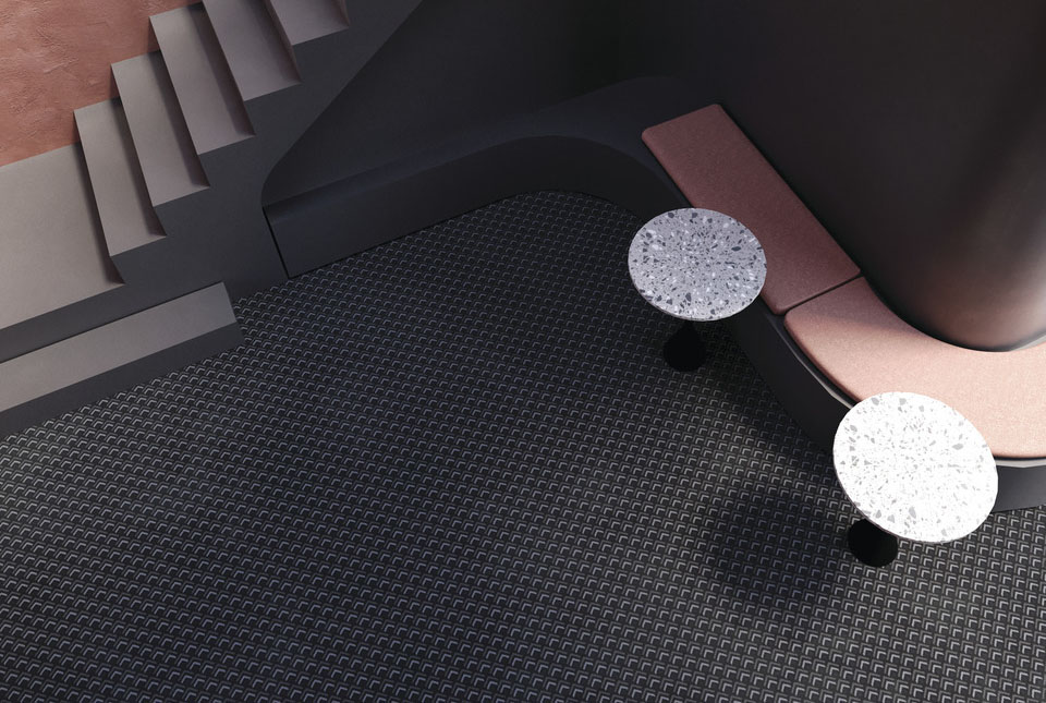 Vision Of Elegance Smart 990 GREY commercial carpet design